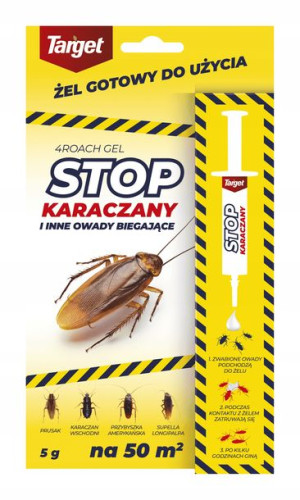 4roach żel na karaczany i prusaki 5 g Target