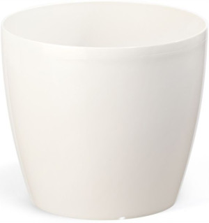 Osłonka-Doniczka Magnolia ø 12 cm Kremowa Lamela