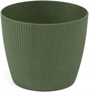 Osłonka Magnolia Eco Wood Jumper ø 16 cm Zielona