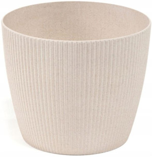 Osłonka Magnolia Eco Wood Jumper ø 26 cm Biała