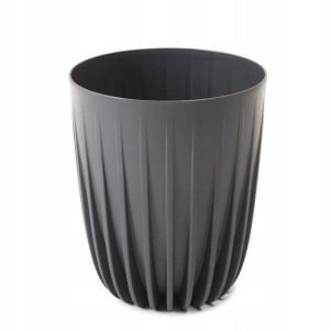 Doniczka Lamela Mira Eco Recycled ø 25 cm grafit