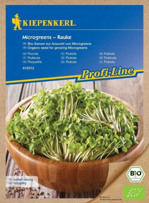 Rukola - nasiona na microgreens - Kiepenkerl