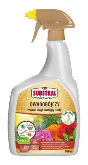 Polysect Naturen Spray Owadobójczy - Ozdobne 800ml