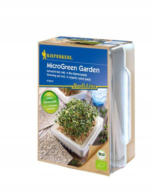 Zestaw do uprawy mikroliści MicroGreen + 4 wkłady