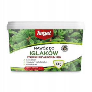 Nawóz przeciw brązowieniu igieł 4 kg TARGET