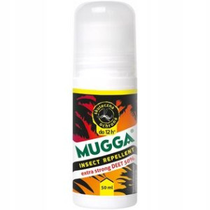Mugga Roll-on plastic DEET 50% 50 ML