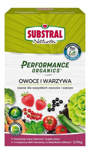 Nawóz granulowany warzywa i owoce 750g Substral