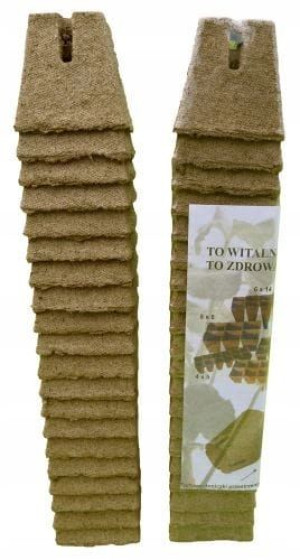 Torfowe Doniczki - Kwadrat 6x6 20szt