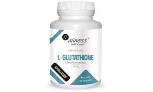 Aliness L-Glutathione reduced 500mg 100kapsułek Vege