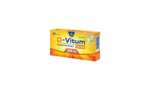 D-Vitum forte 2000 j.m. witamina D dla dorosłych 60kapsułek
