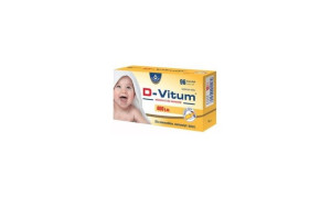 D-Vitum 400 j.m. witamina D dla niemowląt 96kapsułek