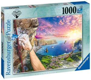 Ravensburger Puzzle 2D 1000 elementów: Wspinaczka górska 16573