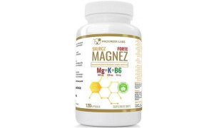 Magnez Skurcz Forte Magnez + Potas + B6 120 kapsułek Progress Labs