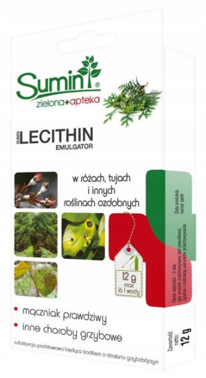 Lecithin - Zwalcza Choroby Róż, Tui i Innych Rośli