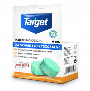 Tabletki biologiczne do szamb 6 sztuk Target