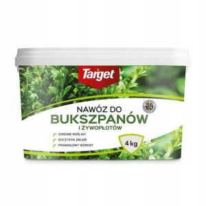 Nawóz z do bukszpanów i żywopłotów 4 kg TARGET