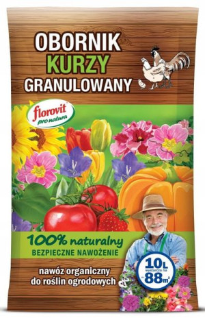 Obornik Kurzy Granulowany Naturalny 10 l Florovit