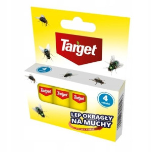 Lep okrągły na muchy 4 szt. Target