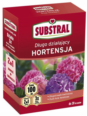 Nawóz 100 dni do hortensji 2w1 zakwasza i nawozi