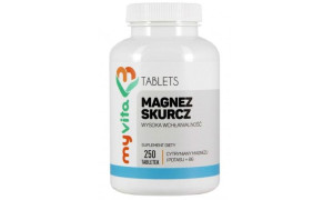 MyVita Magnez skurcz (Magnez + Potas + Witamina B6) 250tabletek