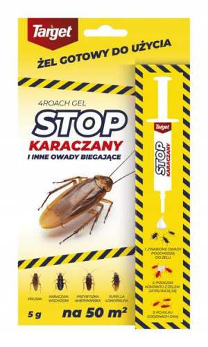 4roach żel na karaczany i inne biegające 5 g Targe