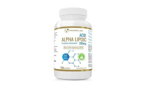 Kwas Alfa Liponowy ALA 200mg Vege 120kapsułek Progress Labs