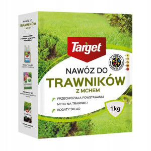Nawóz do trawników z mchem 1 kg TARGET