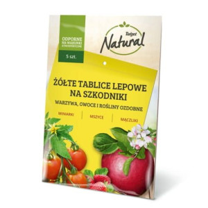 Żółte Tablice Lepowe Na Szkodniki - 5 szt. Target
