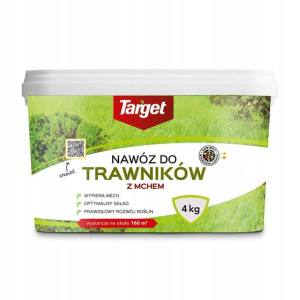 Nawóz Do Trawnika z Mchem - 4 kg Target