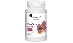 Aliness Pau d’Arco (sproszkowana kora Lapacho) 500mg 100kapsułek vege