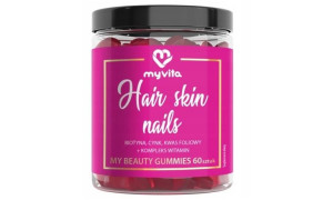 MyVita Hair Skin Nails włosy skóra paznokcie żelki 60sztuk