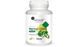 Aliness Moringa ekstrakt 500mg 100kapsułek