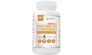 Curcumin C3 Complex kurkuma + piperyna 60kapsułek Wish Pharmaceutical