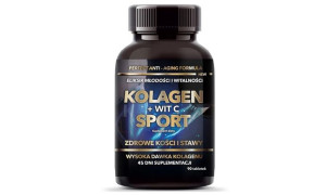 Kolagen SPORT + witamina C 500mg 90tabletek Intenson