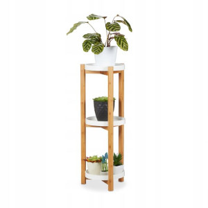 Kwietnik Bekah 3 Poziomy 79 X 30 Cm Bambusowy