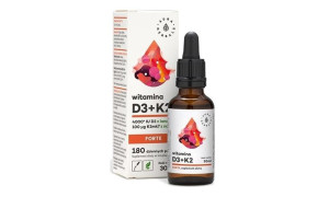 Aura Herbals Witamina D3+K2 MK-7 Forte 4000IU+100mcg 30ml