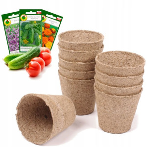 Doniczki Torfowe Na Rozsady Sadzonki 6cm Ph6 10szt