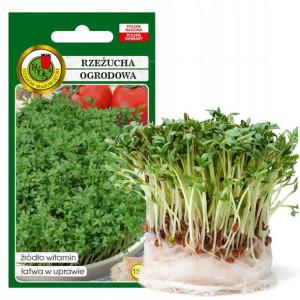 Rzeżucha Ogrodowa 15g Dużo Witamin Nasiona Bez Gmo