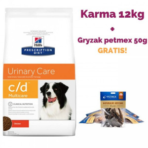 HILL'S Prescription Diet c/d Multicare Urinary sucha karma dla psa 12kg