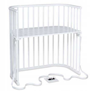 Łóżeczko Drewniane Babybay 54 X 94 Cm Biały