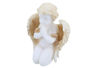 aniołek modlący się -alabaster grecki