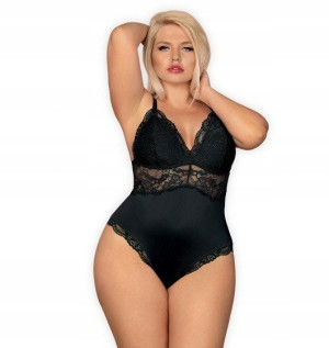 Body koronkowe, czarne model 810 r. 2XL/3XL
