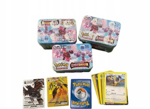 42 Karty Pokemon Lost Origin Kolekcjonerskie Box