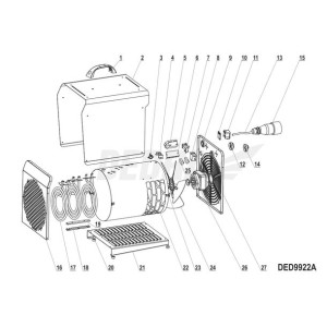 Zabezpeczenie termiczne KSD301 45C