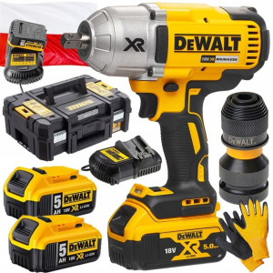 DeWALT DCF899P2 KLUCZ UDAROWY 950Nm 2x5Ah +adapter