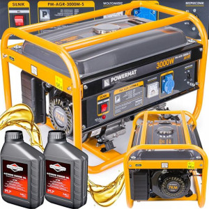 Agregat Prądotwórczy Generator Prądu Avr + Briggs
