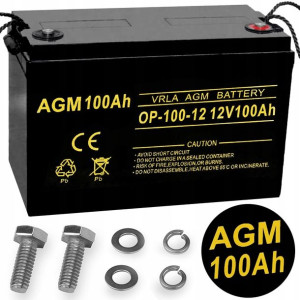 Akumulator Bezobsługowy Agm Vrla Ups 12v 100ah