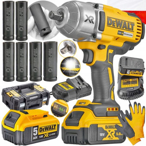 Dewalt Udarowy Klucz Dcf899p1 18v 5ah + Nasadki