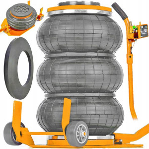 Podnośnik Pneumatyczny 3500kg Bałwanek 3.5t + Guma