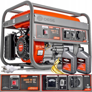 Agregat Prądotwórczy Generator Prądu Avr + Briggs